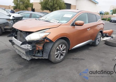 2015 Nissan Murano S z USA, uszkodzony, nr VIN 5N1AZ2MG5FN247082